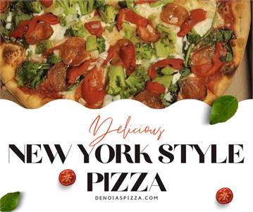Enjoy Authentic New York Style Pizza at DeNoia's Pizzeria